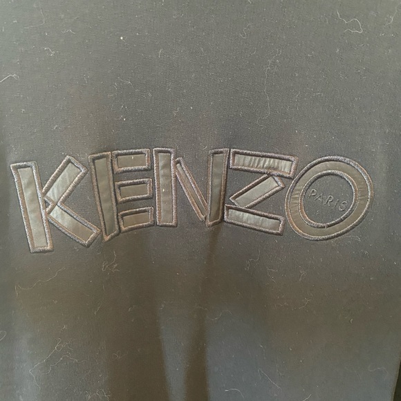 Kenzo black logo sweatshirt in small - Picture 3 of 6
